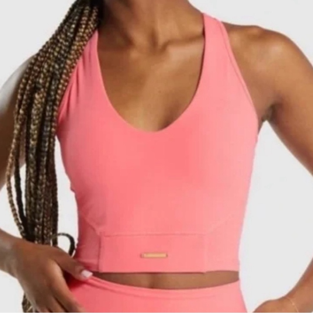 Whitney Simmons x Gymshark Pink Tank Top